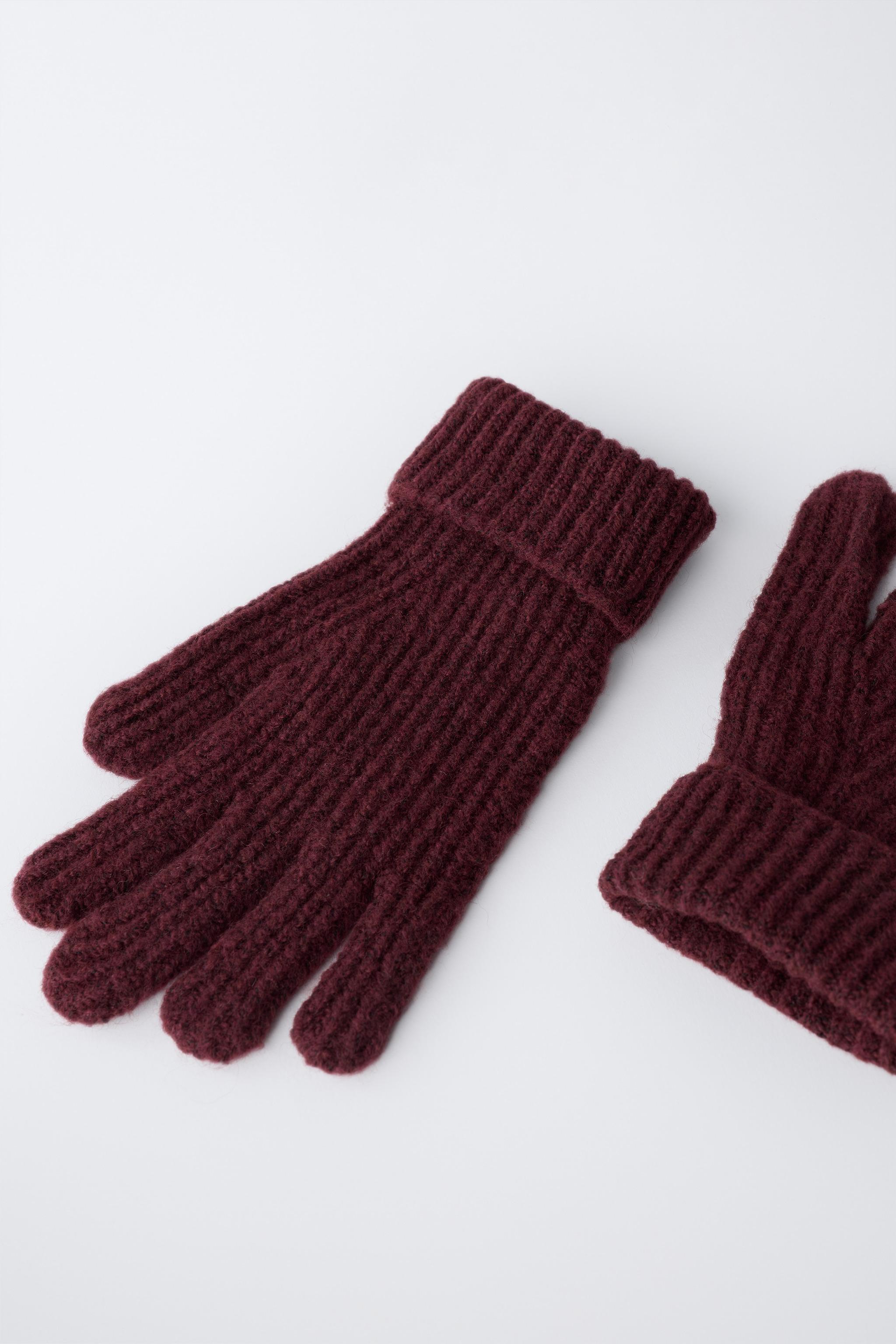 GANTS EN MAILLE LISSE